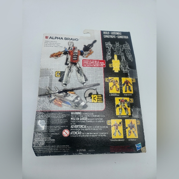 Transformers Generations Alpha Bravo Aerialbot Superion Combiner Wars Deluxe Moc - Picture 5 of 5